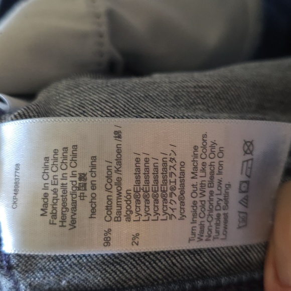 Madewell Classic Blue Women's Jeans - Picture 4 of 4